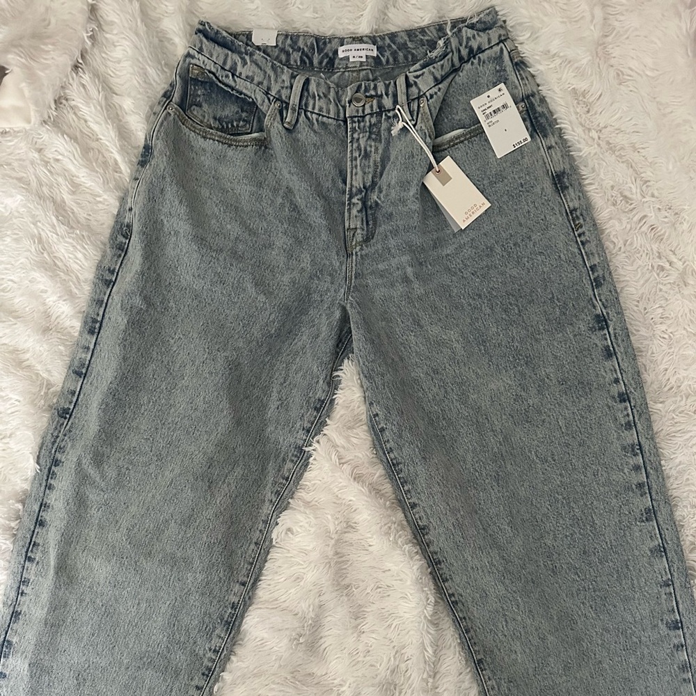 Good American jeans, size 6, loose fit